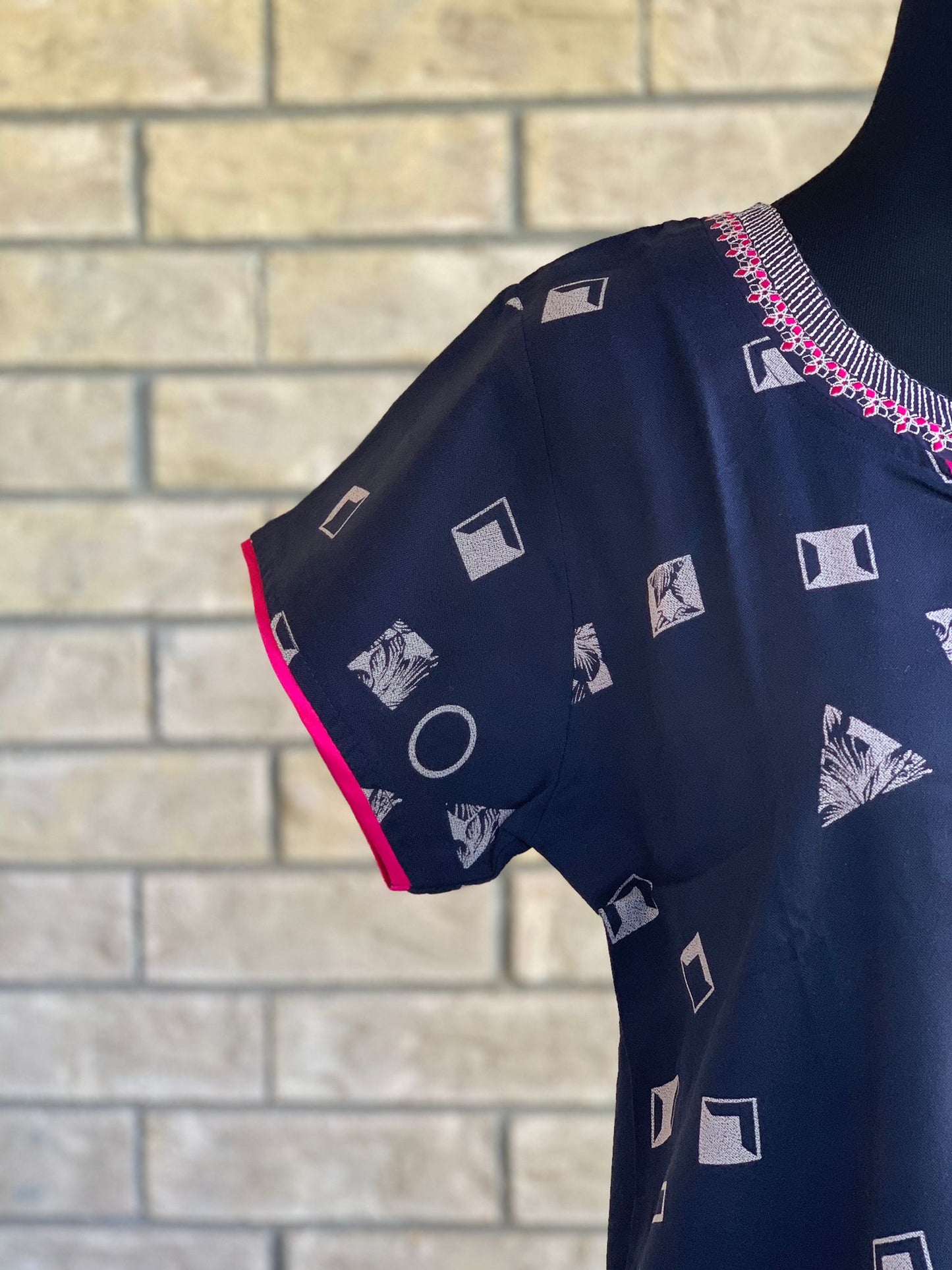 Insiya Kaftan Navy
