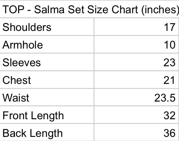 Salma Set Black