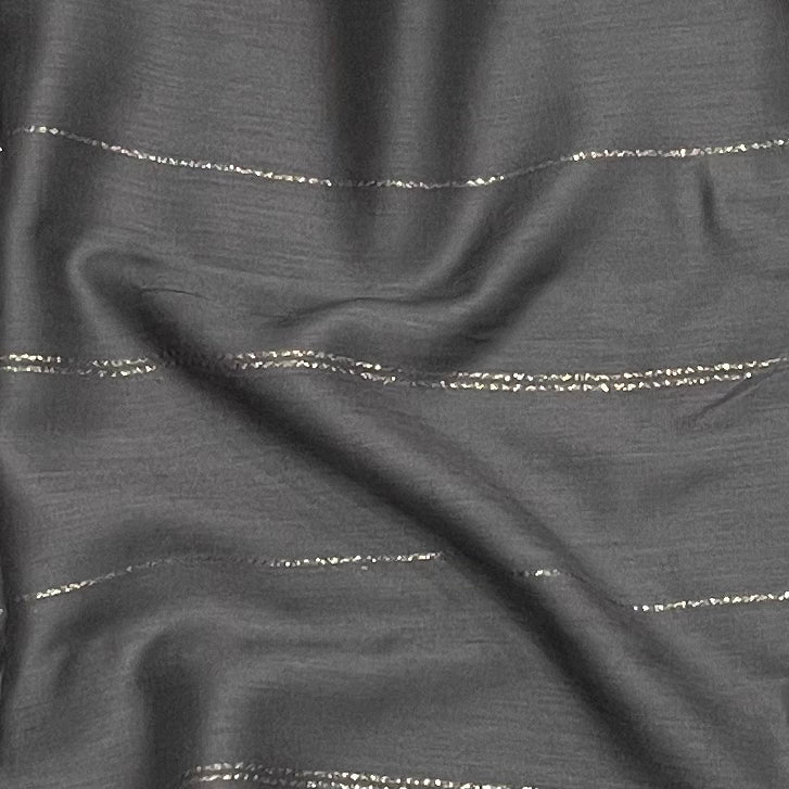 Grey/Purple Haze Gold Lines Hijab