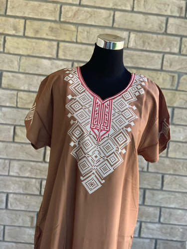 Comfy, breathable, stylish. The lounge wear that you need in your closet. Made with premium fabric, and embroidery on the front.  Material: Premium Cotton  Size chart provided (in inches)  Collection: Aminah Collection 2023  Colour may look different due to screen resolution.
