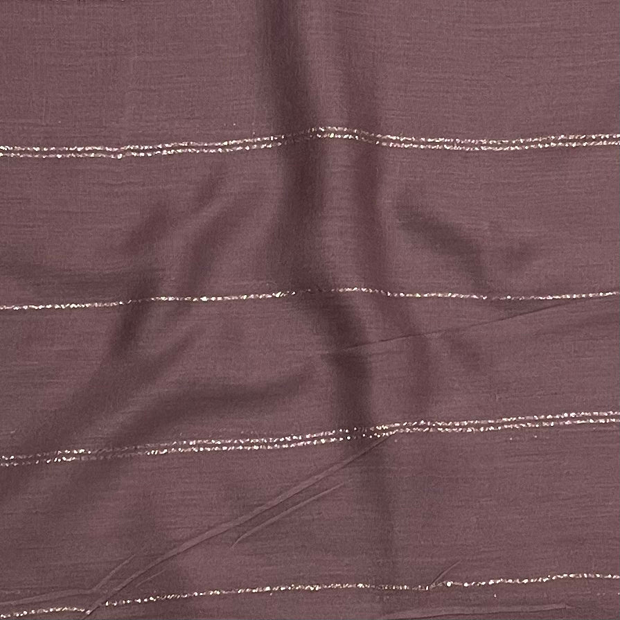 Mauve Gold Lines Hijab