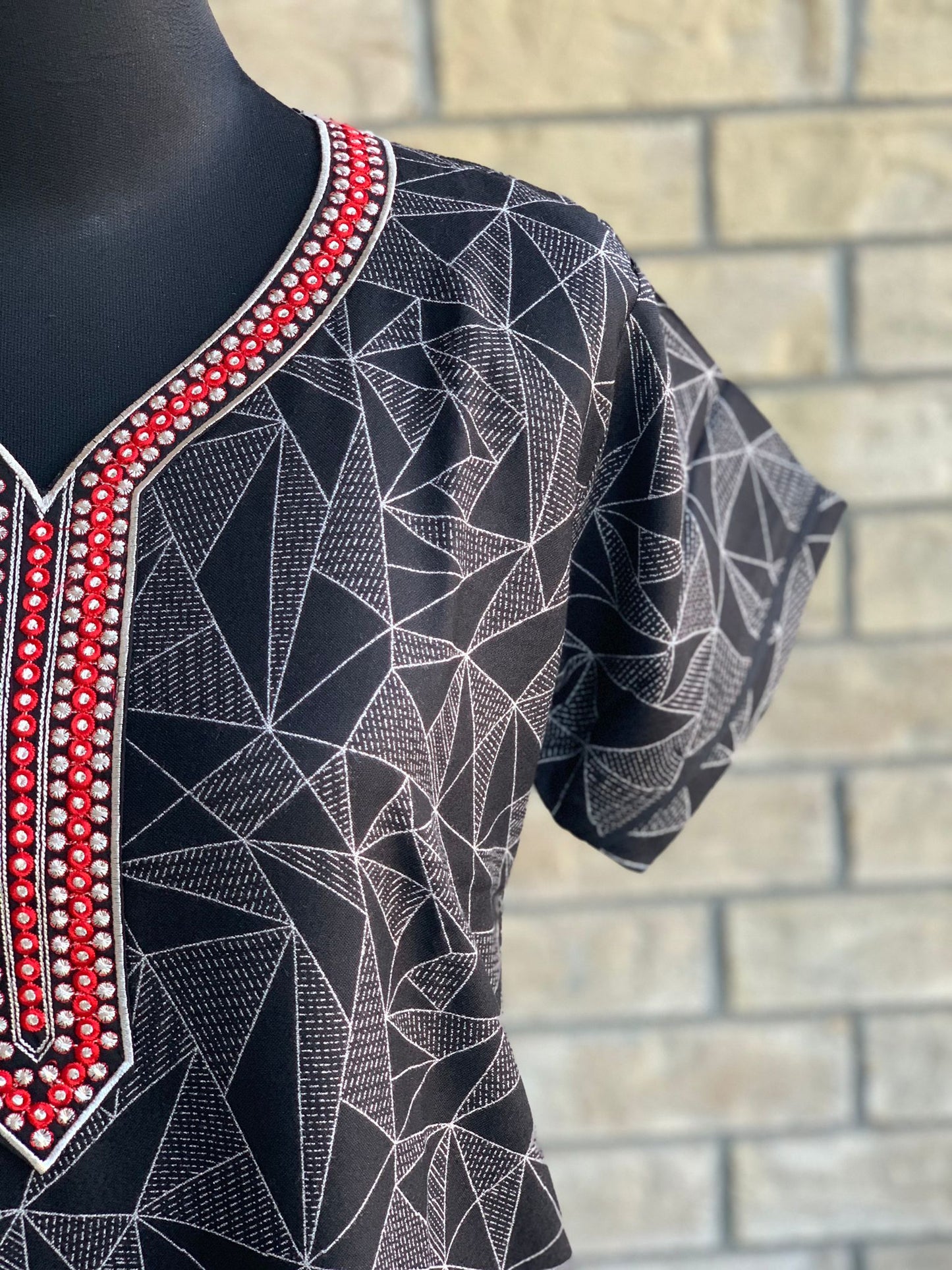 Jamila Kaftan Black
