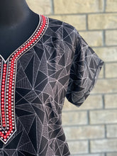 Load image into Gallery viewer, Jamila Kaftan Black

