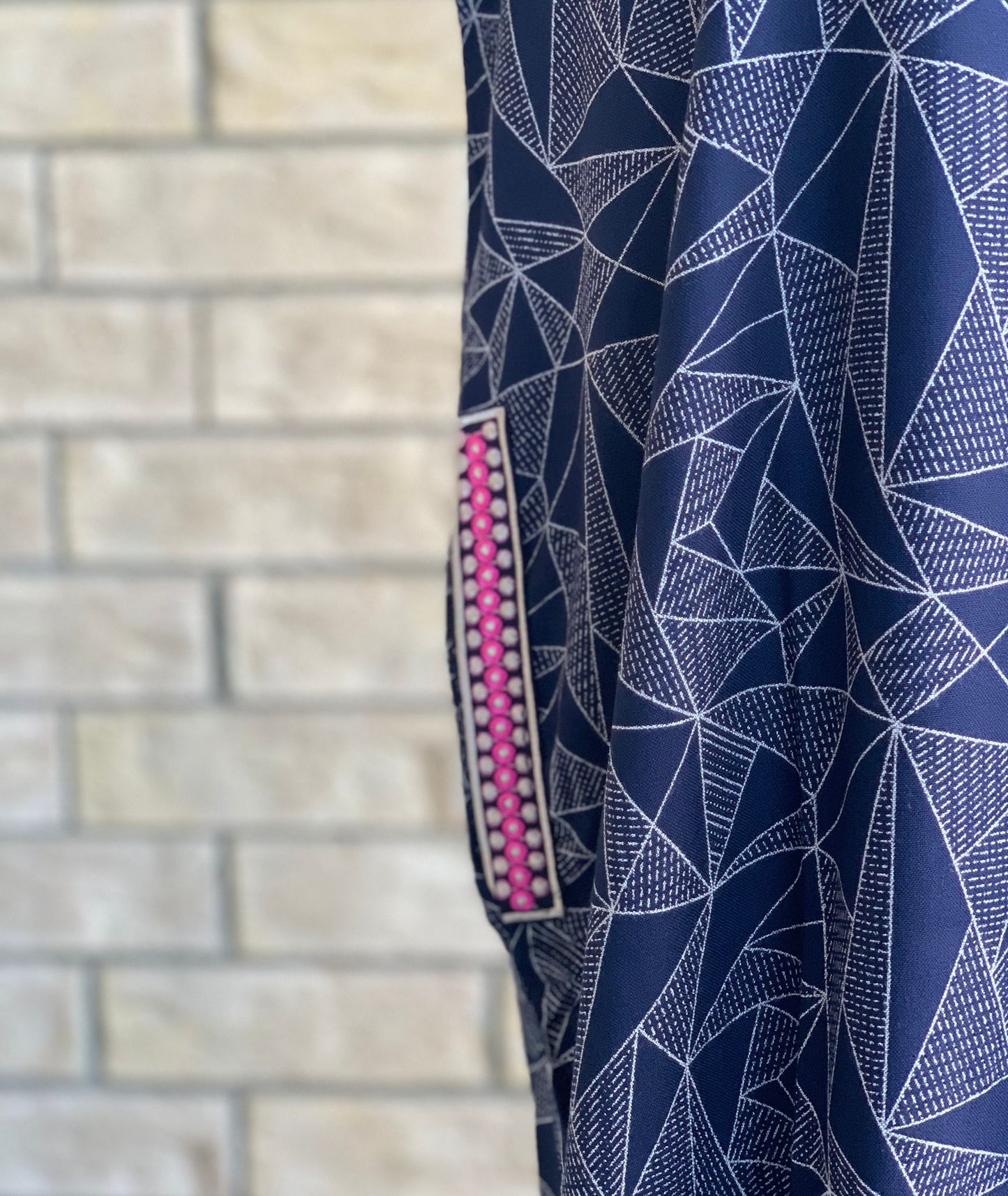 Jamila Kaftan Navy