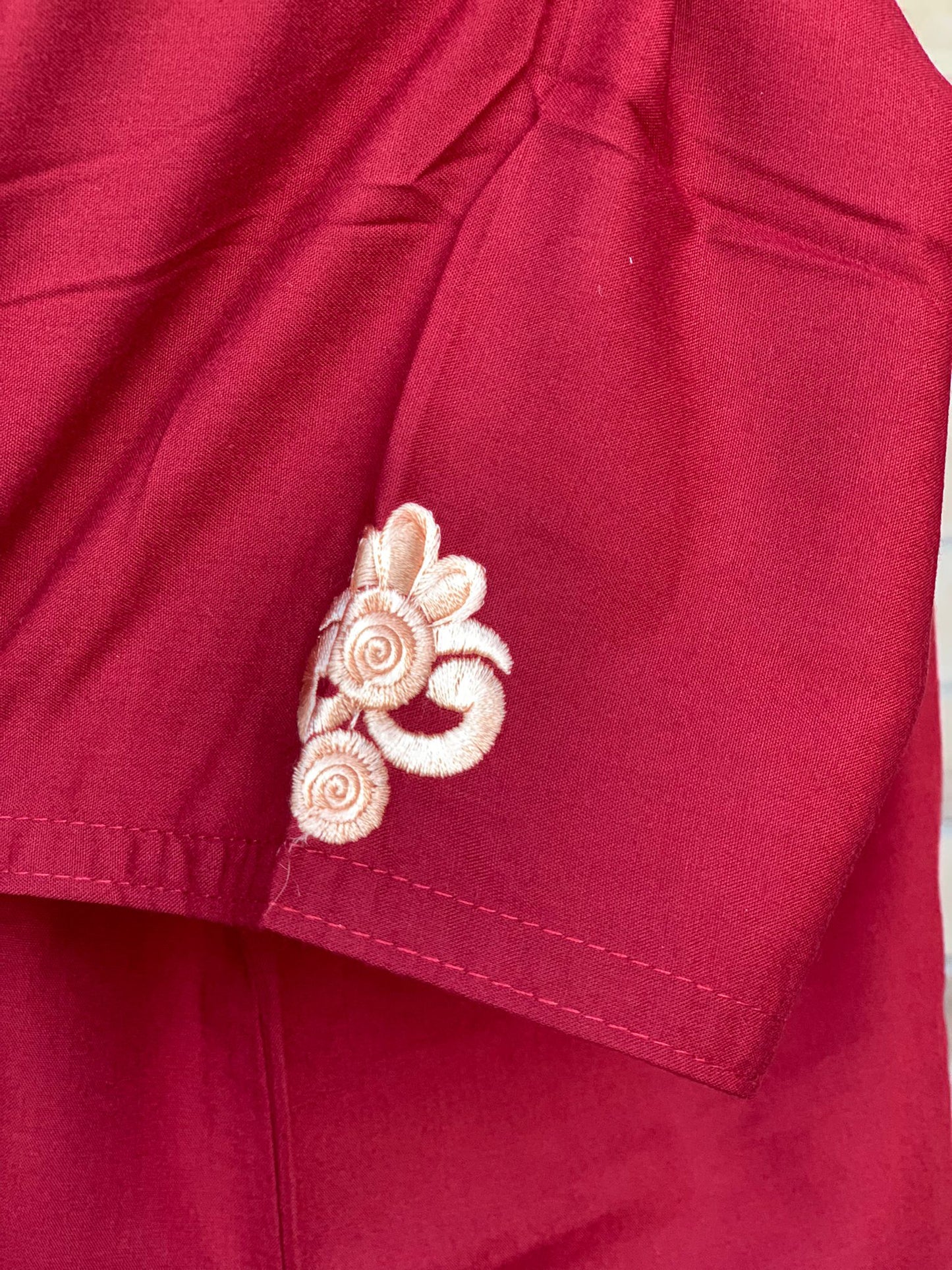 Maheen Kaftan Maroon