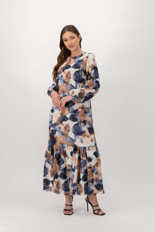 Watercolour Crush Maxi Dress