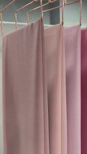 Load and play video in Gallery viewer, Pale Mauve Chiffon Hijab scarf  https://www.arifasboutique.com/products/pale-mauve-chiffon-hijab  Our chiffon hijabs are lightweight and airy allowing for a versatile look from casual to formal. A closet staple made from a comfortable textured chiffon material. We have handpicked each of our colours providing you with a wide range to choose from. Size 180 cm x 70 cm Color may look different due to different screen resolution
