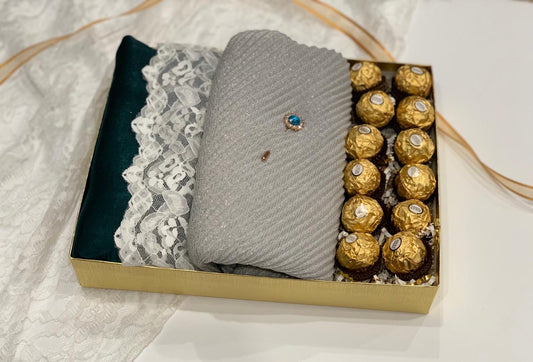 Engagement/Bridal Box - Shimmer & Chocolate