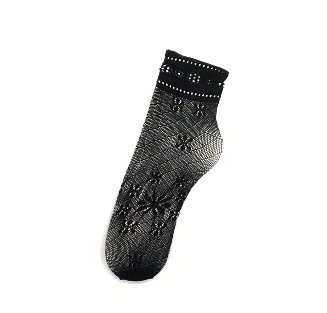 Lace ankle socks