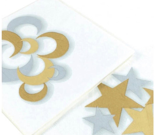 Moon and Stars Napkins