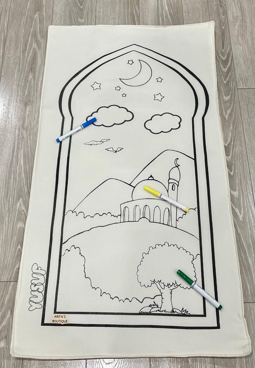 Personalization - My Colouring Prayer Mat