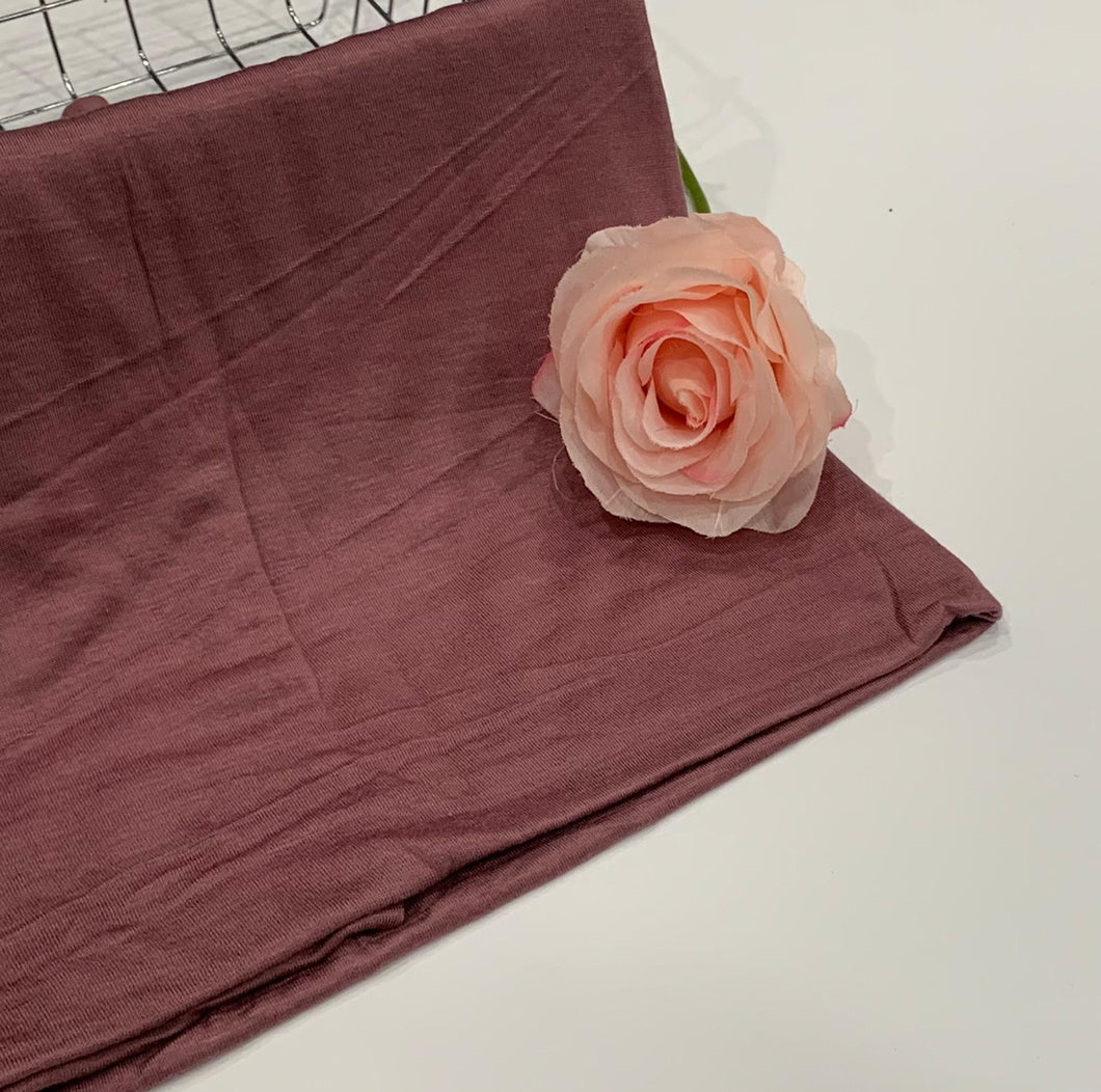 Mauve Pink Jersey Hijab