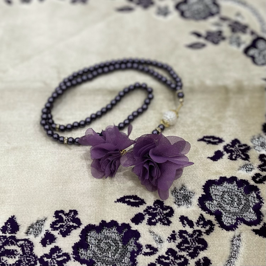 Lavender Flower Tasbih