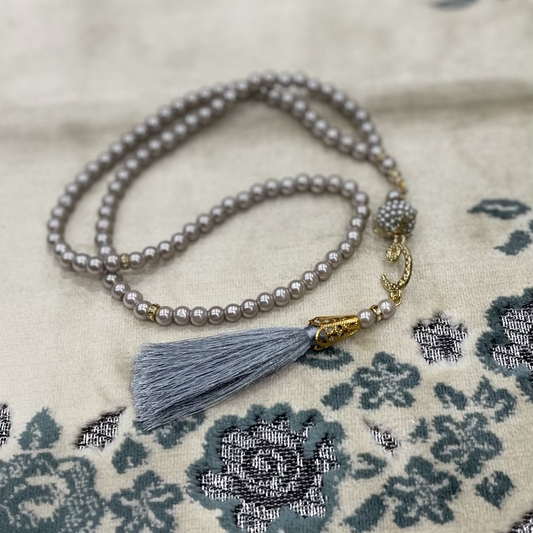 Silver Grey Tasbih