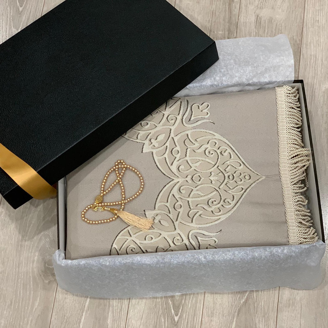 Luxury Janamaz Beige