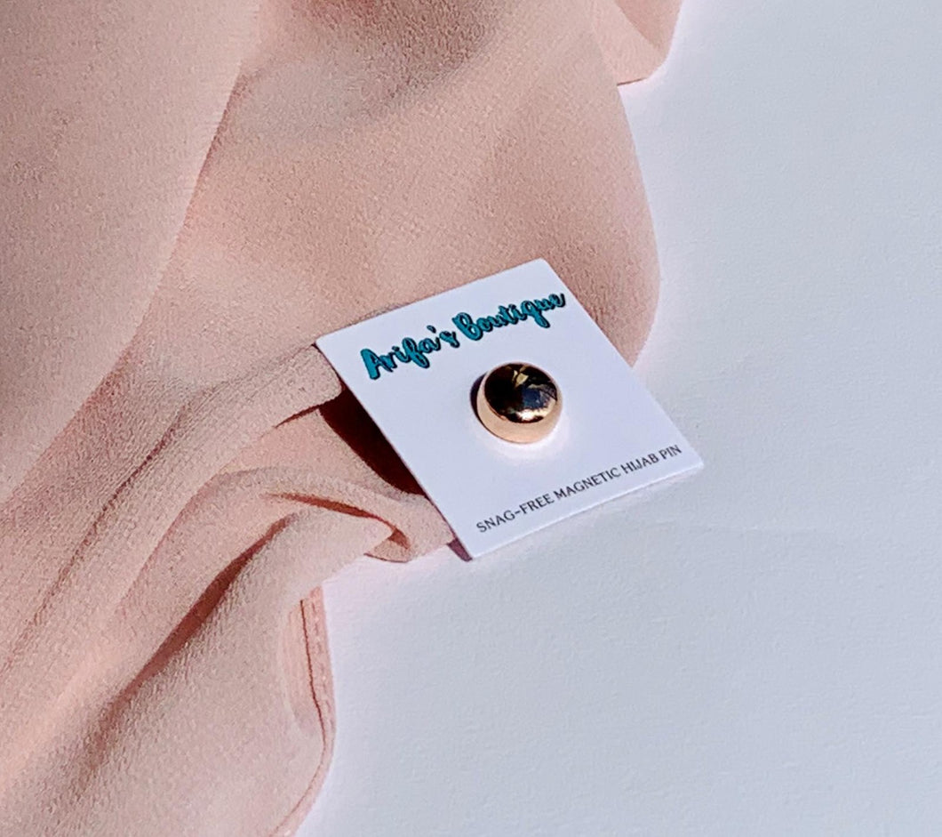 Rose Gold Snag Free Magnetic Pin
