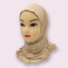 Load image into Gallery viewer, Creme Kids Hijab Small
