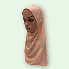 Load image into Gallery viewer, Peach Kids Hijab
