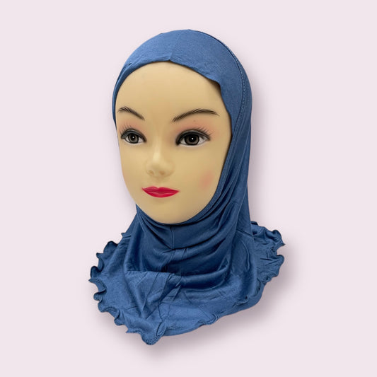 Denim Kids Hijab Small