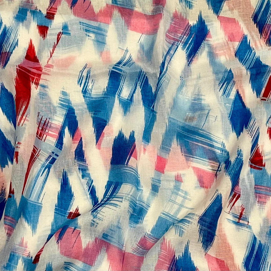 Blue Chevron Hijab