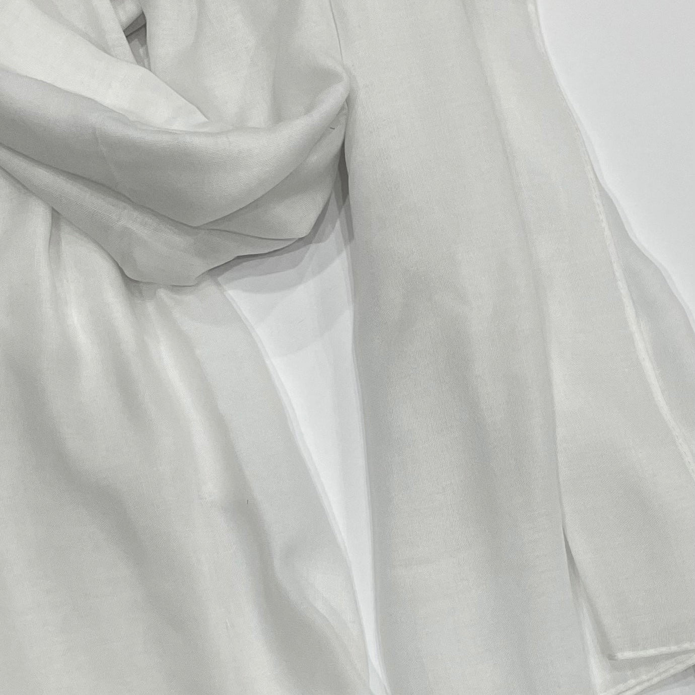 White Cotton Hijab