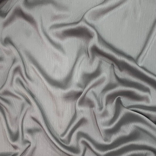 Silver Satin Hijab