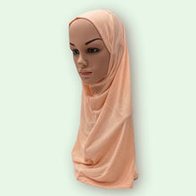 Load image into Gallery viewer, Bright Peach Kids Hijab

