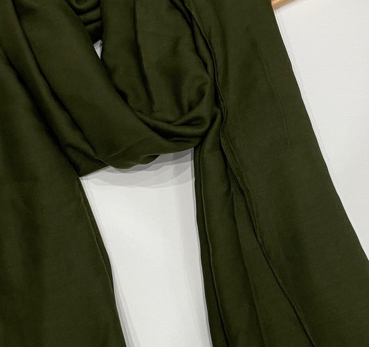 Olive Cotton Hijab