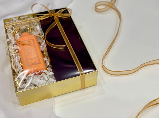Orange Nabeel Room Spray & Hijab - Gift Set to Go