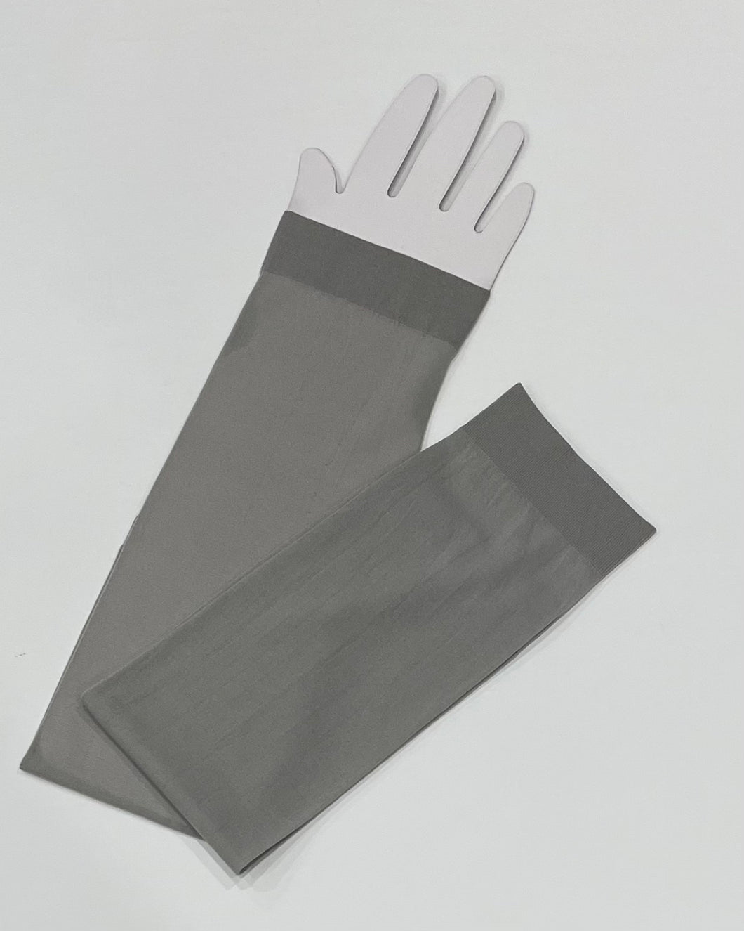 Light Grey Pull On Sleeves