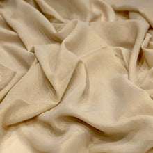 Load image into Gallery viewer, Gold Shimmer Chiffon Hijab  https://www.arifasboutique.com/products/gold-shimmer-chiffon-hijab  Shimmer Chiffon Hijabs are the perfect balance of style and shine. The perfect piece to compliment your outfit for any occasion Material: 100% Polyester&nbsp; Size: 180 cm x 70 cm Color may look different due to different screen resolution&nbsp;
