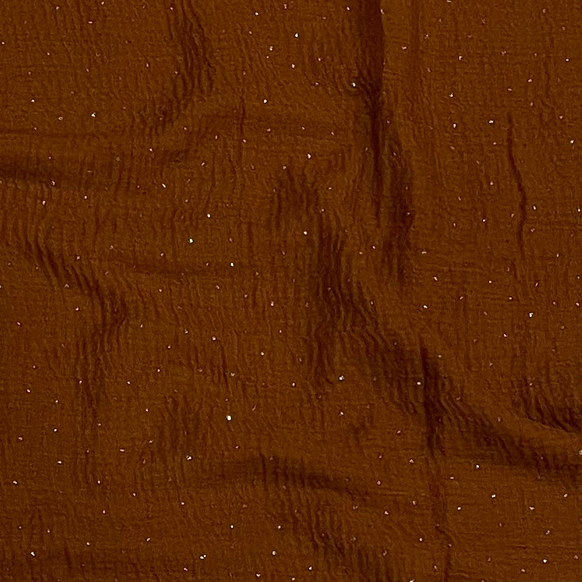 Spice Glitter Crinkle Hijab