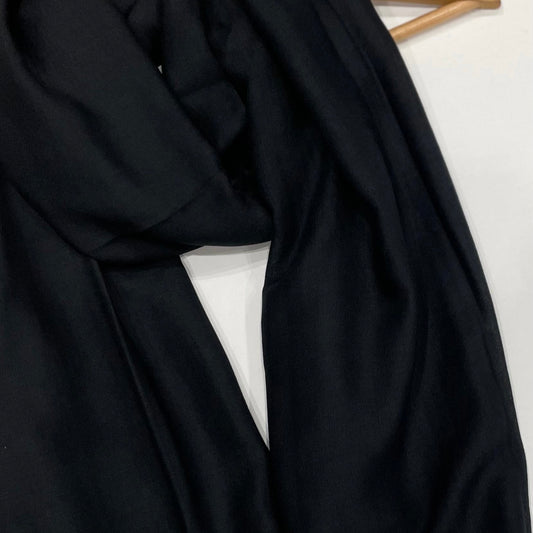 Black Cotton Hijab