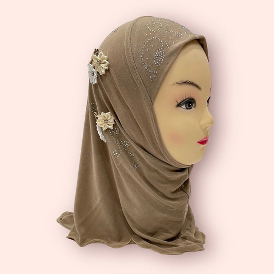 Cedar Kids Floral Hijab Small